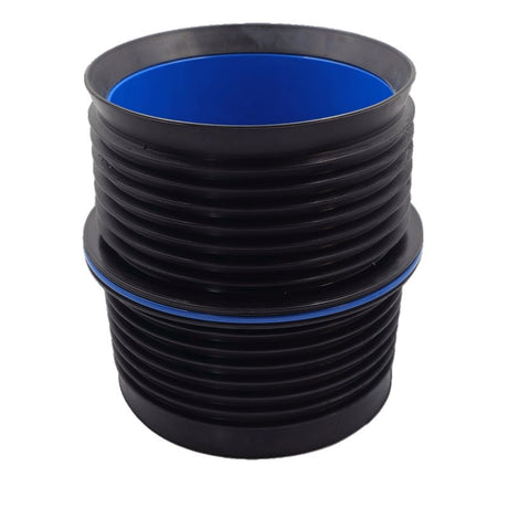 Fernco IC66P Internal Push-Fit Coupling, 6 in, ABS/EPDM Rubber, 4.3 psi Pressure