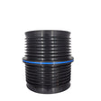 Fernco IC66P Internal Push-Fit Coupling, 6 in, ABS/EPDM Rubber, 4.3 psi Pressure