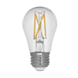 Feit Electric BPA1575950CAFIL/2/RP Filament LED Bulb, A15 Lamp, 75 W Equivalent, E26 Medium Lamp Base, Dimmable, Clear