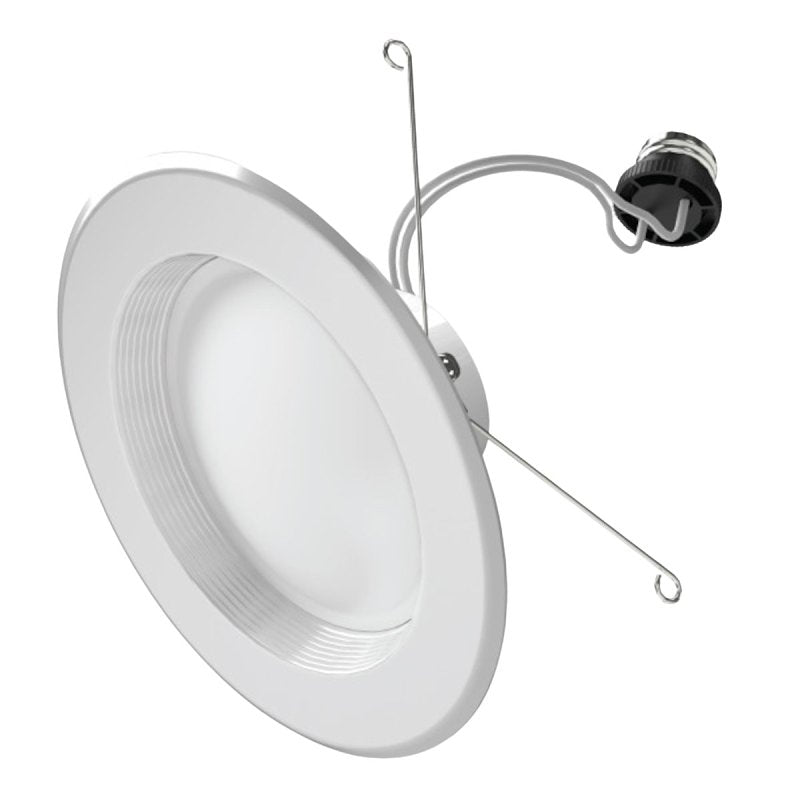 Feit Electric LEDR56B/6WYCA Retrofit LED Downlight, 10.2 W, 120 V, LED Lamp, White