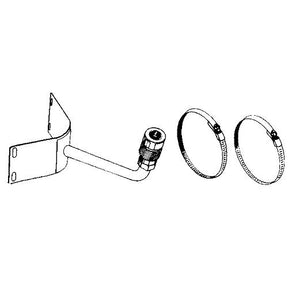 EZ-Steer EZ50020 Long-Shaft Bracket Assembly (Standard 2-Stroke or 4-Stroke)