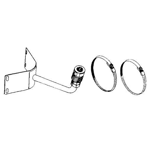 EZ-Steer EZ50020 Long-Shaft Bracket Assembly (Standard 2-Stroke or 4-Stroke)