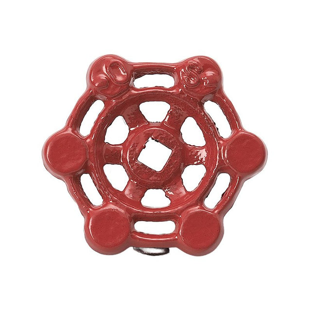 B & K ProLine Series 888-001HN Wheel Handle, Metal, Red, 25-Piece
