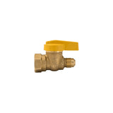 ProLine Series 114-622HN 2-Piece Gas Valve, 3/8 x 1/2 in Connection, Flare x FIP, 175 psi Pressure, Lever Actuator