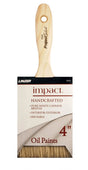 Linzer 1522-4in Paint Brush, Chinese Bristle, Beavertail Handle