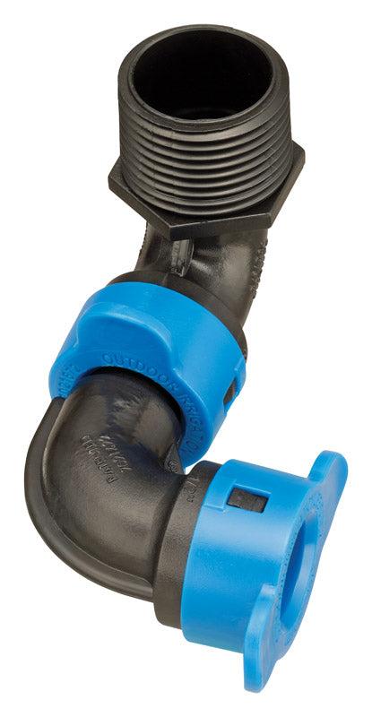 Orbit Blu-Lock 3/4 in. D X 1.5 in. L Swing Joint