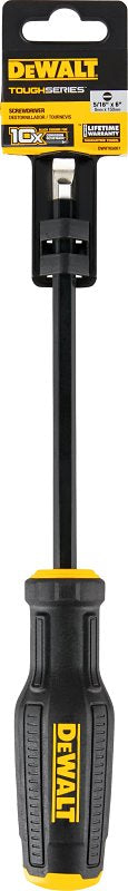 DEWALT MAX FIT, TOUGHSERIES DWHT65007 Screwdriver, 5/16 in Drive, Flat Drive, 10.7 in OAL, 6 in L Shank