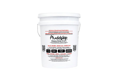 Muddskip MSHD5627 Heavy-Duty Basecoat Drywall Additive, 5 gal Bucket