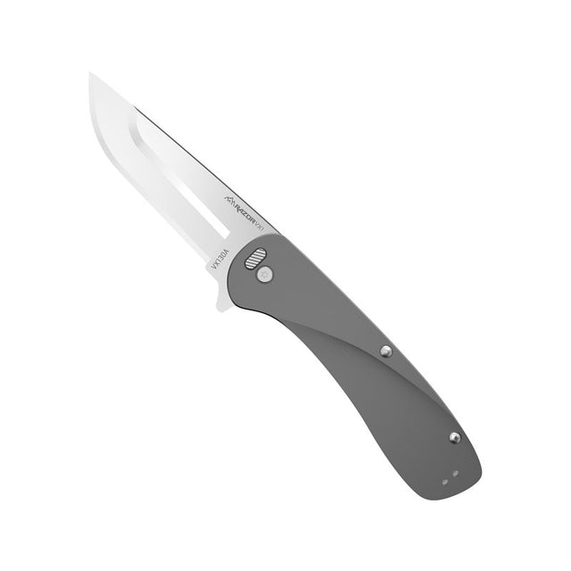 Outdoor Edge RazorSafe VX Series VX130A-C Everyday Carry Knife, 3 in L Blade, Stainless Steel Blade, Gray Handle, Pack of 3