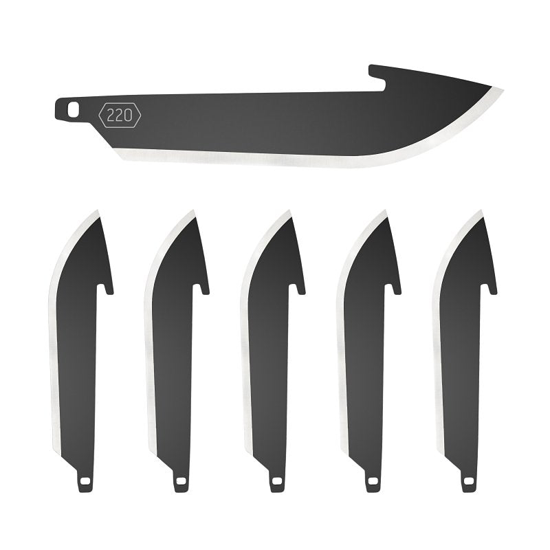 Outdoor Edge RR22K-6C Replacement Blade Set, 2.2 in L, Stainless Steel, Pack of 3