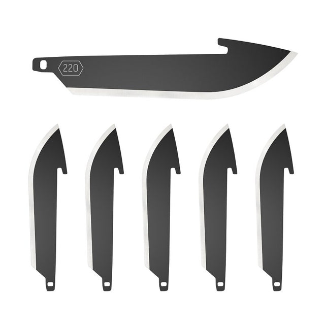 Outdoor Edge RR22K-6C Replacement Blade Set, 2.2 in L, Stainless Steel, Pack of 3