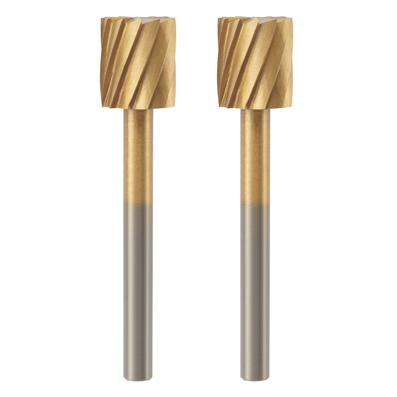 Dremel Max Life 115HP Rotary Carving Bit, 5/16 in Dia, 1-1/2 in L, 1/8 in Dia Shank, HSS