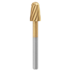 Dremel Max Life 117HP Rotary Carving Bit, 1/4 in Dia, 1-1/2 in L, 1/8 in Dia Shank, HSS