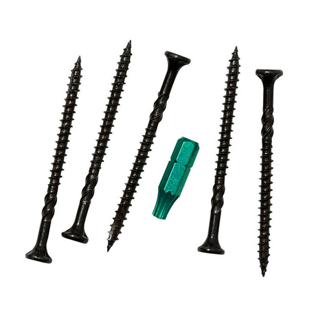 GRK Fasteners R4 03101 Multi-Purpose Framing Screw, #9 Thread, 2-1/2 in L, CEE, W-Cut Thread, Countersink Head, Steel