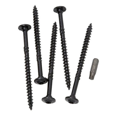 GRK Fasteners RSS 16225 Rugged Structural Screw, 5/16 in Thread, 4 in L, CEE, W-Cut Thread, Round Washer Head, Steel