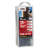 GRK Fasteners RSS 16231 Rugged Structural Screw, 5/16 in Thread, 5-1/8 in L, CEE, W-Cut Thread, Round Washer Head, Steel
