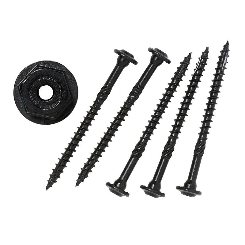 GRK Fasteners 52004 Architectural Hex Washer, 1-1/2 in OD, Climatek-Coated