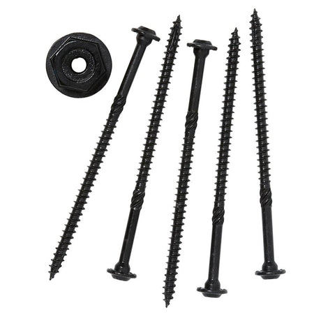 GRK Fasteners 52005 Architectural Hex Washer, 1-1/2 in OD, Climatek-Coated