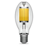 Feit Electric H39KB-175/LED/HDRP HID LED Light Bulb, Elliptical Dimpled, ED28 Lamp, 175 W Equivalent, Non-Dimmable, Pack of 4