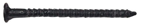 Maze SST3A Series SST3A0010003 Trim Nail, Hand Drive, 3D, 1-1/4 in L, 304 Stainless Steel, Black, Checkered Head, 1 lb