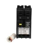 Square D Homeline HOM220GFIC Miniature Circuit Breaker, GFCI, 20 A, 2-Pole, 120/240 V, Plug-In Mounting, Pack of 3