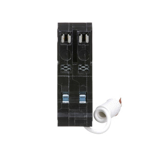 Square D QO QO220GFICP Circuit Breaker, Mini, 20 A, 2 -Pole, 120/240 VAC, Plug Mounting