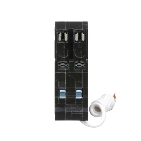 Square D QO QO220GFICP Circuit Breaker, Mini, 20 A, 2 -Pole, 120/240 VAC, Plug Mounting
