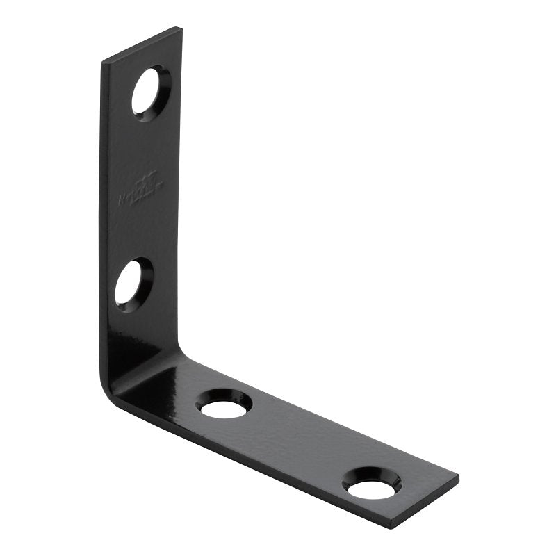 National Hardware N275-703 Corner Brace, 2 in L, 5/8 in W, Steel, Powder-Coated