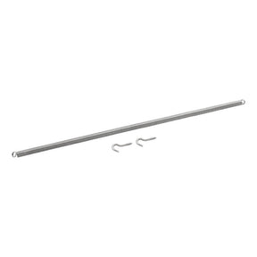 National Hardware N185-702 Door Spring, Steel, Stainless Steel, Loop End, 22 lb