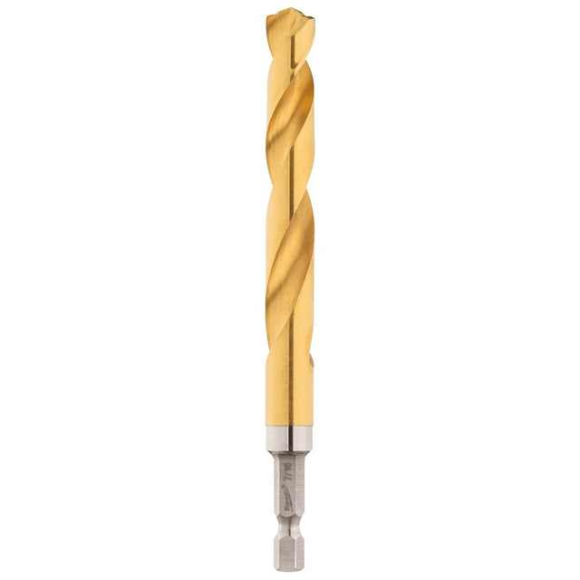 Milwaukee SHOCKWAVE Impact Duty 48-89-4625 Impact-Duty Drill Bit, 7/16 in Dia, 4.92 in OAL, 1/4 in Dia Shank