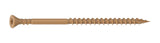 Camo 0376200 Deck Screw, #10 Thread, 4 in L, Coarse Thread, Countersink Head, Star Drive, Type 17 Slash Point, 50