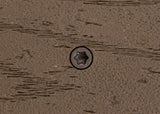 Camo 0395050 Deck Screw, Brown, #10 Thread, 2-1/2 in L, Flat Head, T20 Drive, Steel, 1000/PK