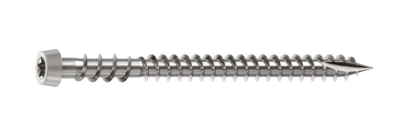 Camo 0395080 Collated Face Screw, #10 Thread, 2-1/2 in L, T-20 Drive, Stainless Steel, 305 Grade