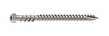Camo 0395080 Collated Face Screw, #10 Thread, 2-1/2 in L, T-20 Drive, Stainless Steel, 305 Grade