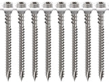Camo 0395080 Collated Face Screw, #10 Thread, 2-1/2 in L, T-20 Drive, Stainless Steel, 305 Grade