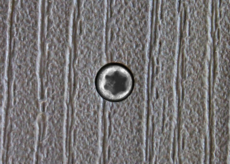 Camo 0395080 Collated Face Screw, #10 Thread, 2-1/2 in L, T-20 Drive, Stainless Steel, 305 Grade