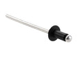 Euramax 84035 Gutter Blind Rivet, Button Head, 1/8 in Dia, 1-1/2 in L, Aluminum