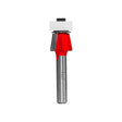 Freud 47-110 Bevel Trim Bit, 9/16 in Dia Cutter, 13/32 in L Cutting, 2 in OAL, 1/4 in Dia Shank, 2-Cutter, Carbide