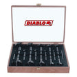 Diablo FB-100 Forstner Bit Set, 16-Piece, HSS