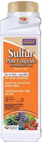 Bonide Garden Naturals 141 Plant Fungicide, Powder, Rotten Egg, Pale Yellow, 1 lb, Pack of 12