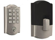 Schlage Arrive BE459WBVCAM619 Smart Wi-Fi Deadbolt with Camelot Trim, 1, AAA Grade, Key, Keypad Key, Metal, Satin Nickel