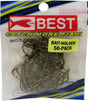 Stopper Lures Best Series KE-BST-BH-BB50-4 Bait Holder Hook, Bronze