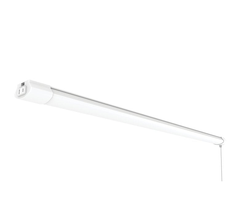 Pinegreen Lighting CL-4SL5500LA Shop Light, 120 V, 55 W, Integrated LED Lamp, 5500 Lumens, 4000 K Color Temp, White