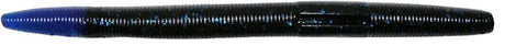 Big Bite Baits Trick Stick Series BBB-TS534 Bait, Bass, Plastic, Black/Blue Bait