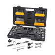 GearWrench 3887 Ratcheting Tap and Die Set, 75-Piece, Silver, Specifications: SAE/Metric Measurements