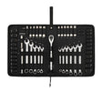 GearWrench GWCBMTS54P Mechanics Tool Set, 54-Piece, Steel, Chrome
