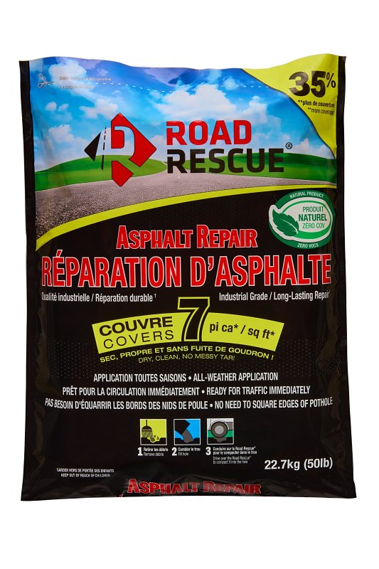 PRE-MIXED PATCH ASHLT BLK 50LB