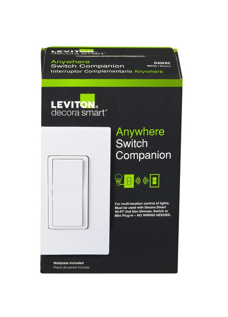 Decora DAWSC-1RW Wi-Fi Switch, 120 V, White