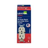 Leviton R50-0SL13-000 Blank Wallplate, 2.79 in L, 4.54 in W, 1-Gang, Metal, Stainless Steel