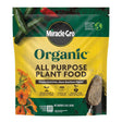 Miracle-Gro Organic Series 3035906 All-Purpose Plant Food, 3 lb Bag, Granular, 5-2-2 N-P-K Ratio